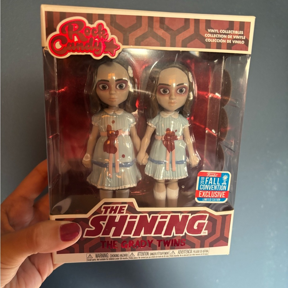 Rock Candy The Shining Grady Twins Vinyl Figures Funko 2018 Fall Convention Excl